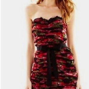 Pearl by Georgina Chapman Strapless Mini